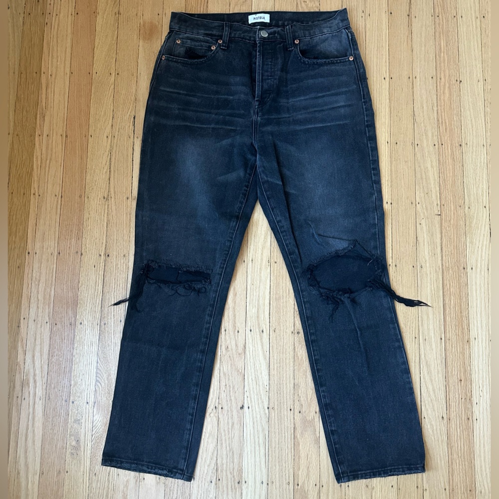 Pistola Faded Black Denim